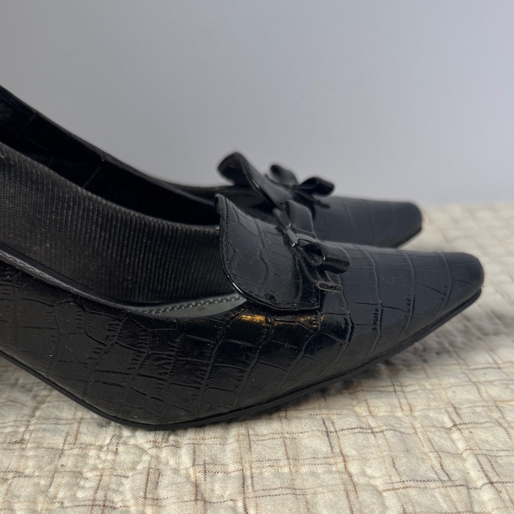 Black Life Stride Crocodile Pattern - image 6